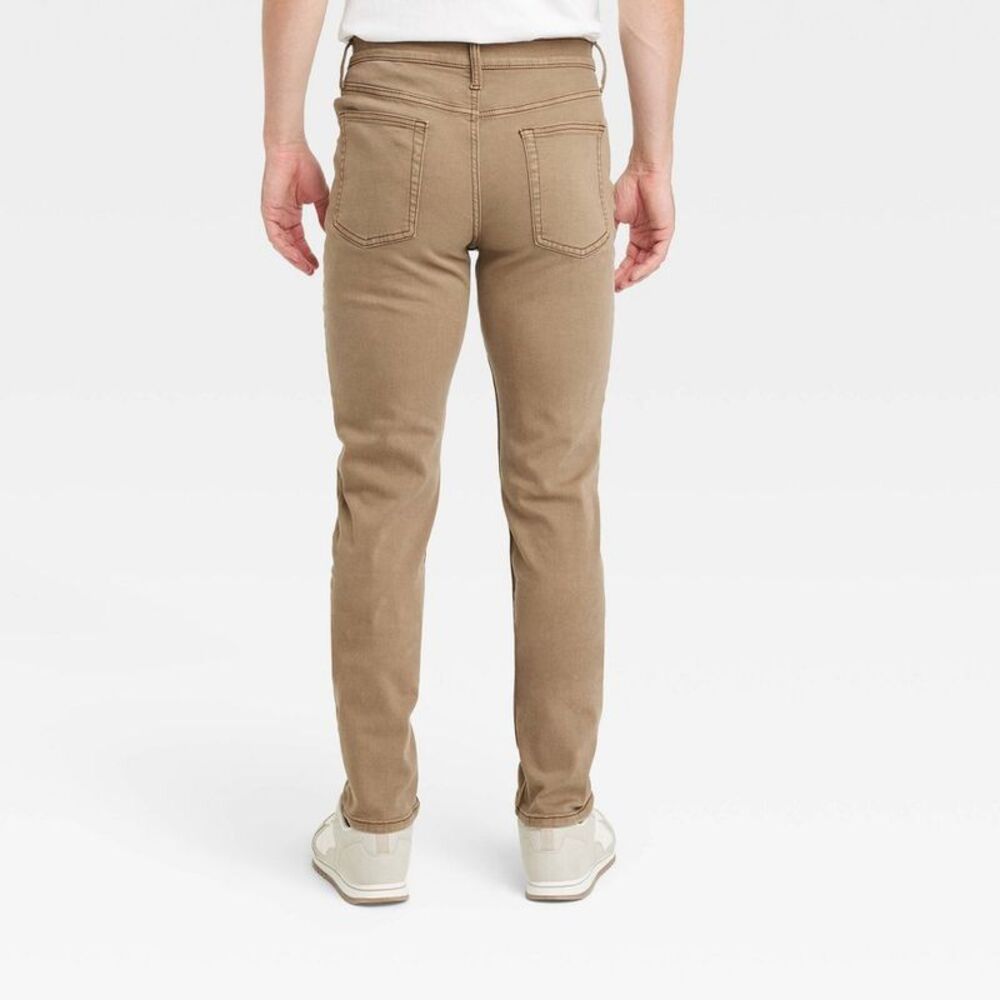 Goodfellow & Co -  Men's Mid Rise Slim Leg Fit Full J Beige - Picture 2 of 3